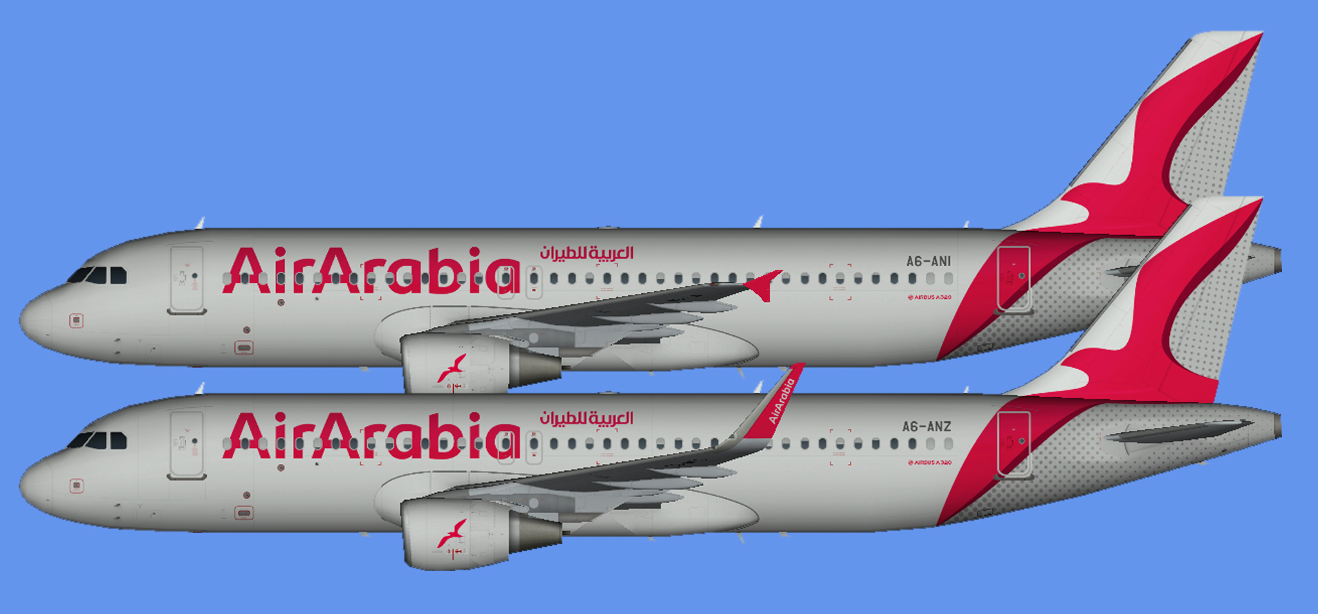 Air Arabia Airbus A320 (NC)