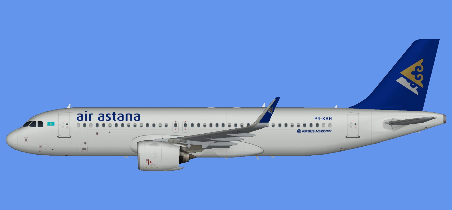 Air Astana Airbus A320 NEO