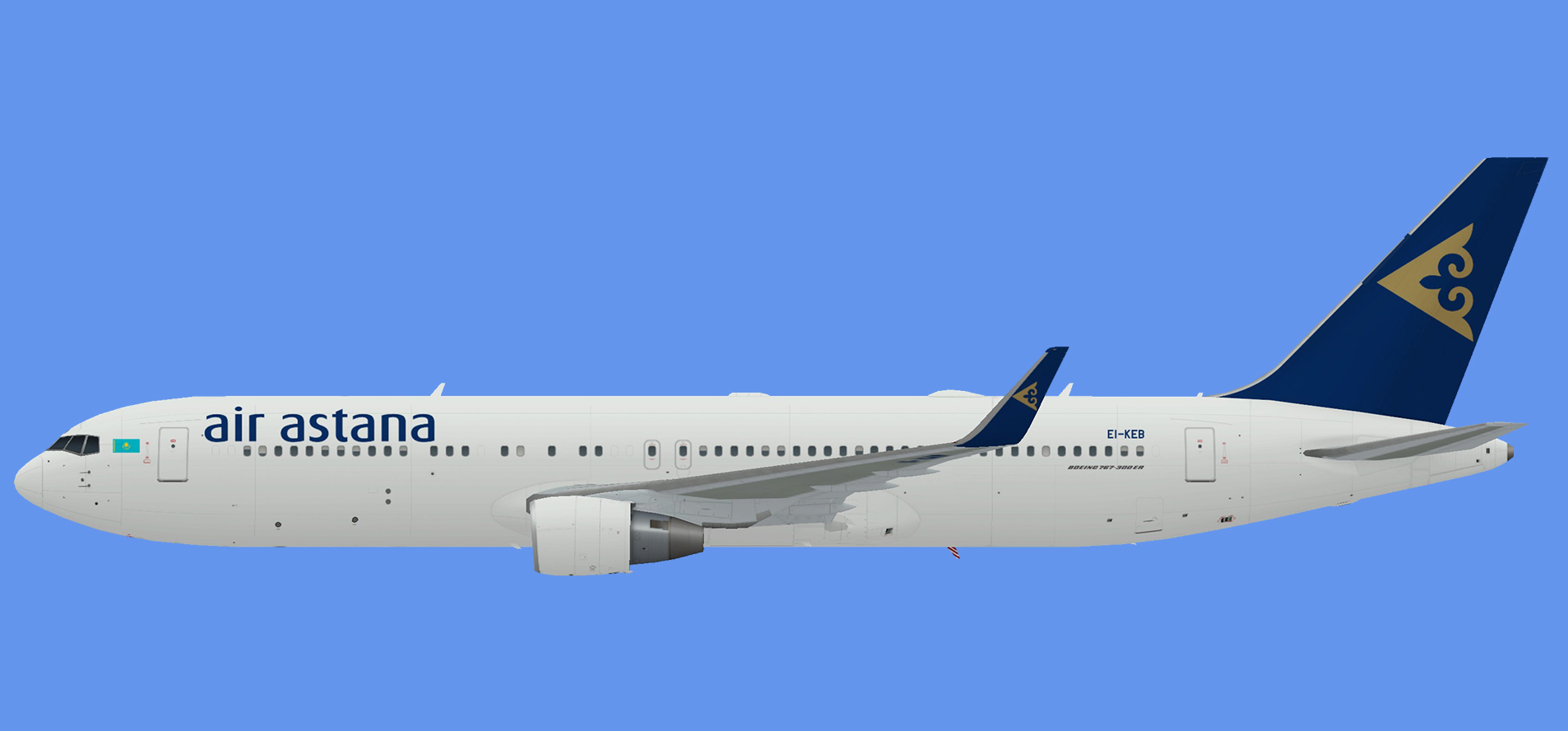 Air Astana 767-300 NC