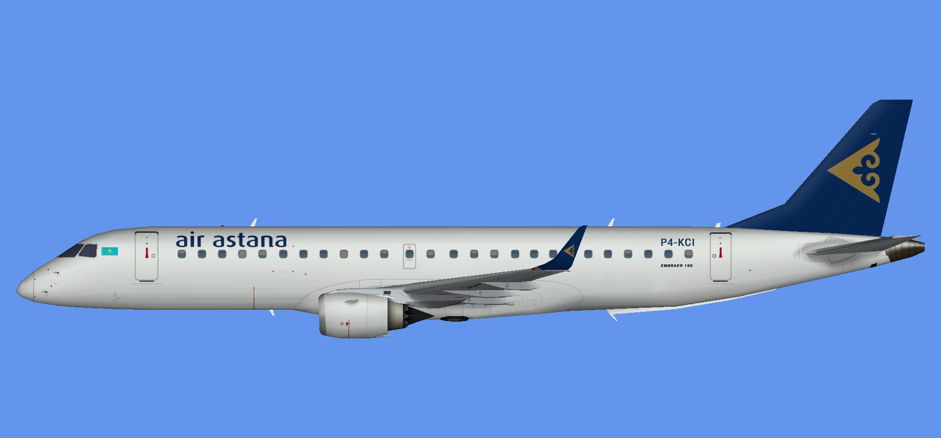 Air Astana E-190 NC