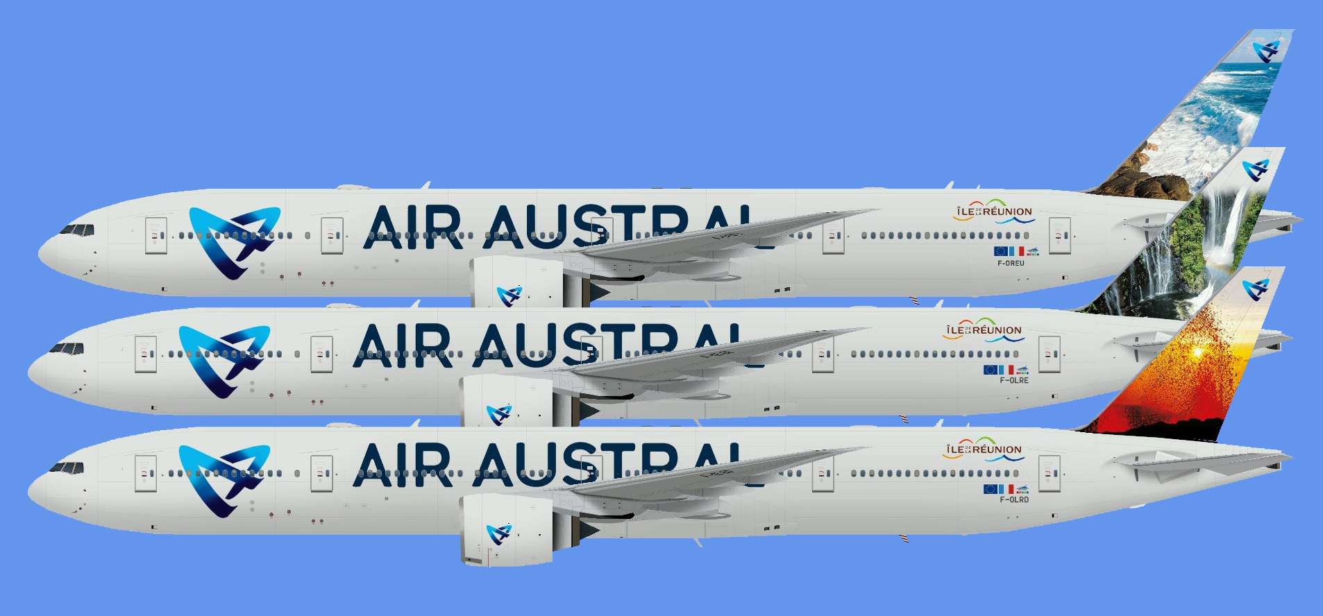 Air Austral Boeing 777-300ER (TFS)