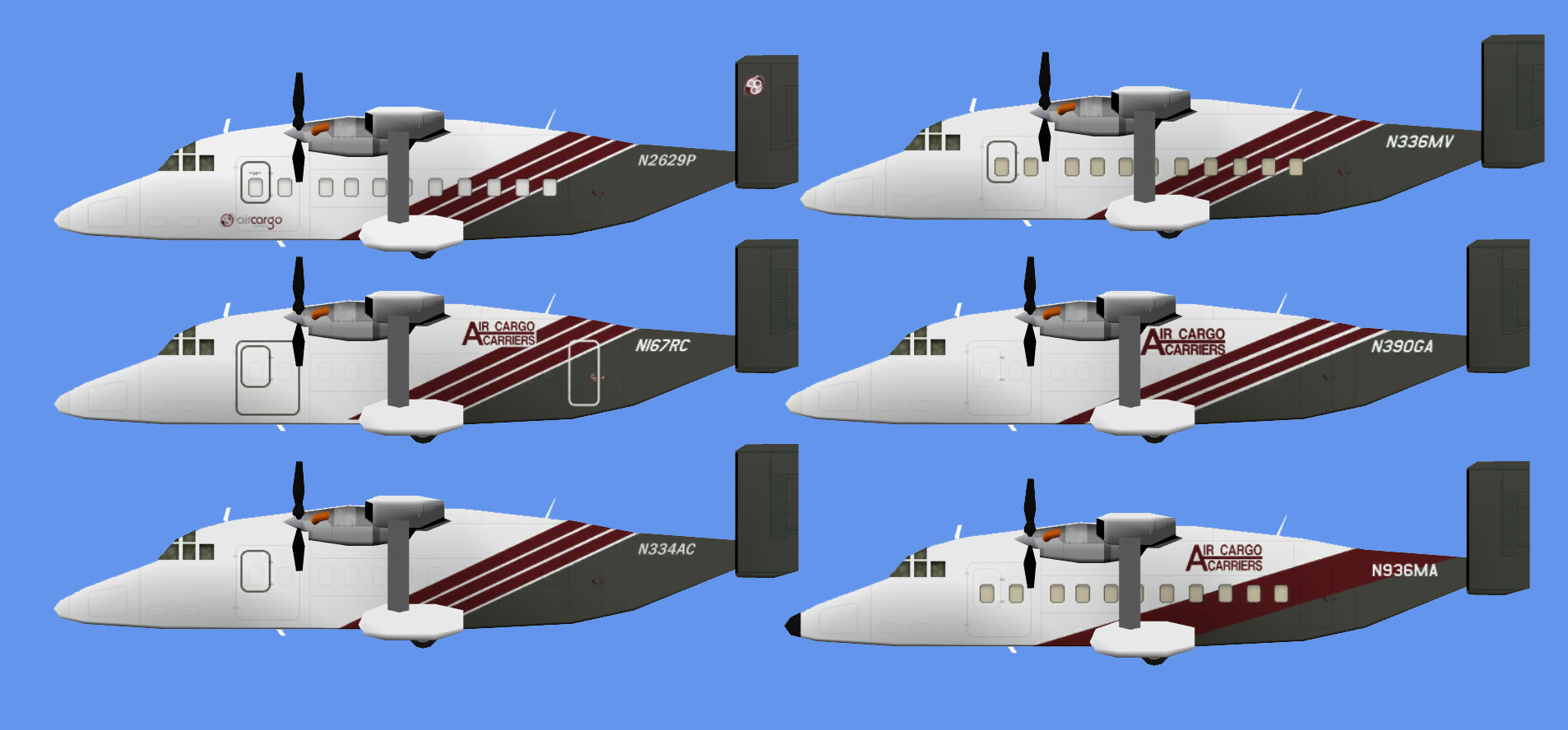 Air Cargo Carriers Shorts SD3-30