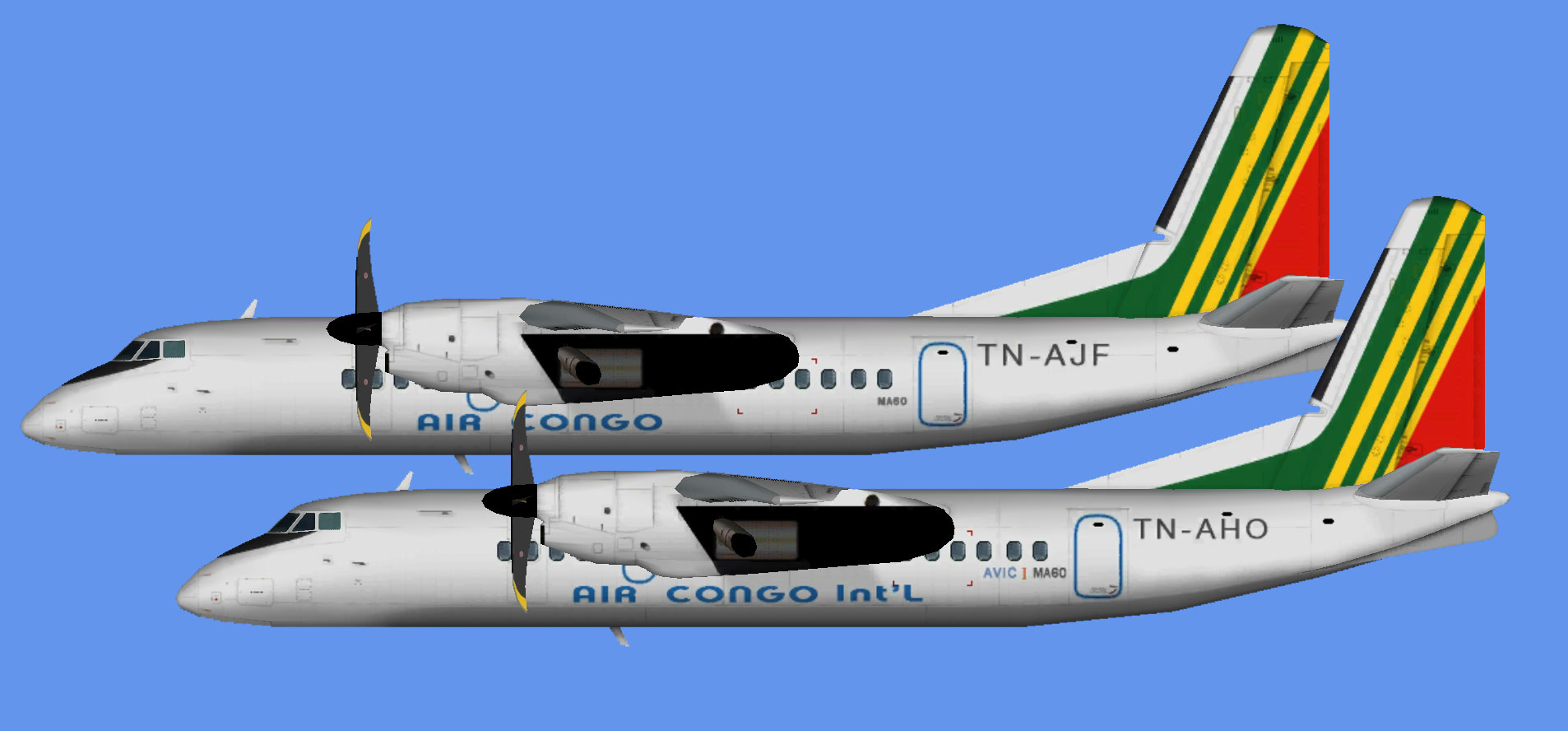 Air Congo Xian MA-60