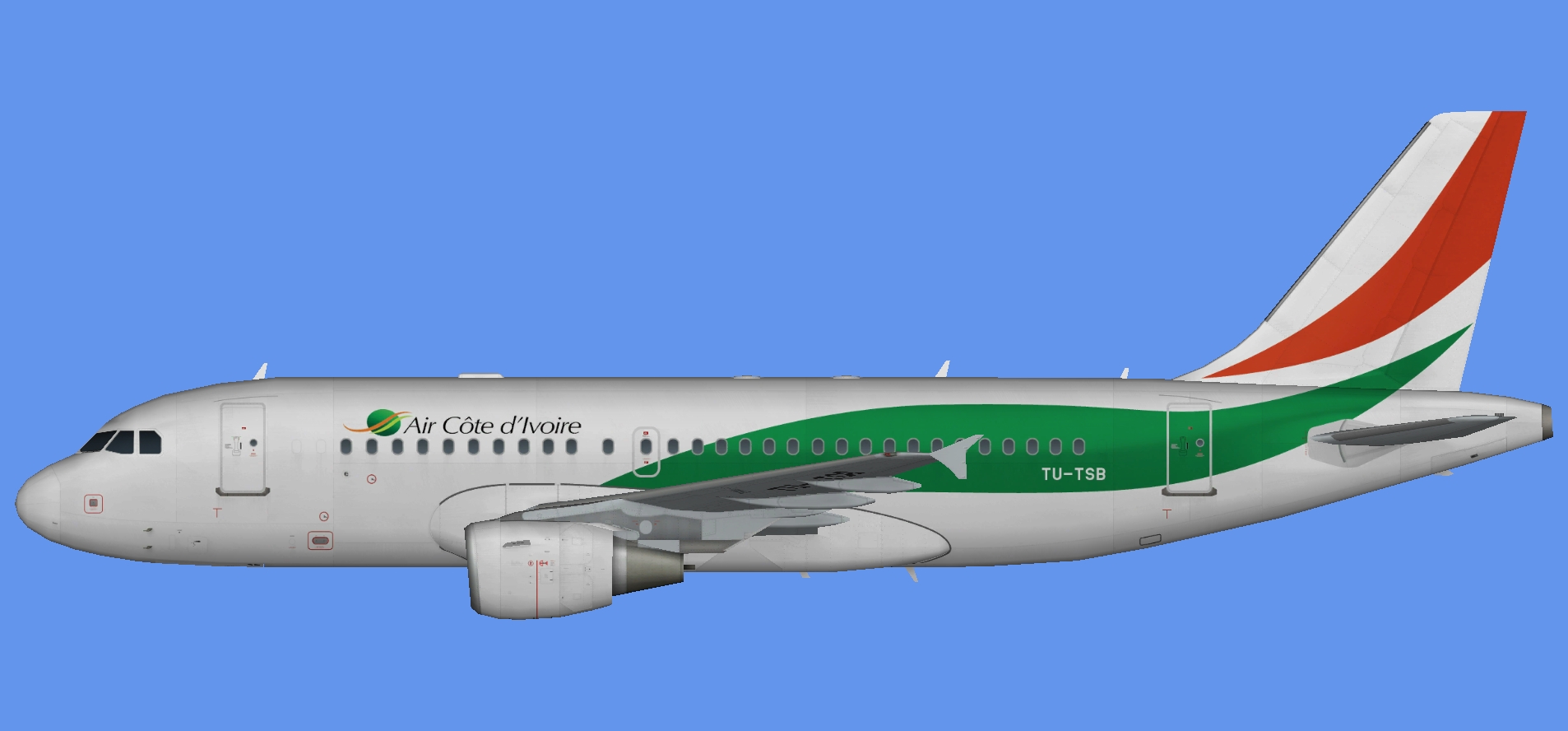 Air Cote d'Ivoire Airbus A319