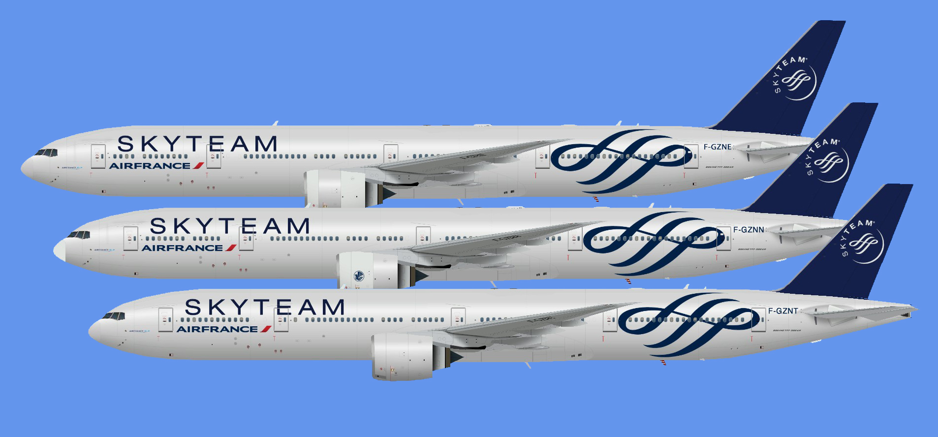 Air France 773ER Skyteam (TFS)