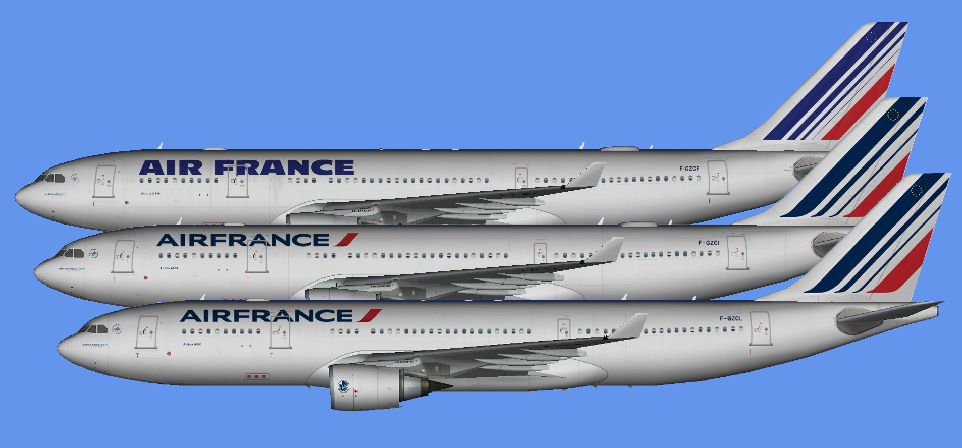 Air France Airbus A330 (FSP)