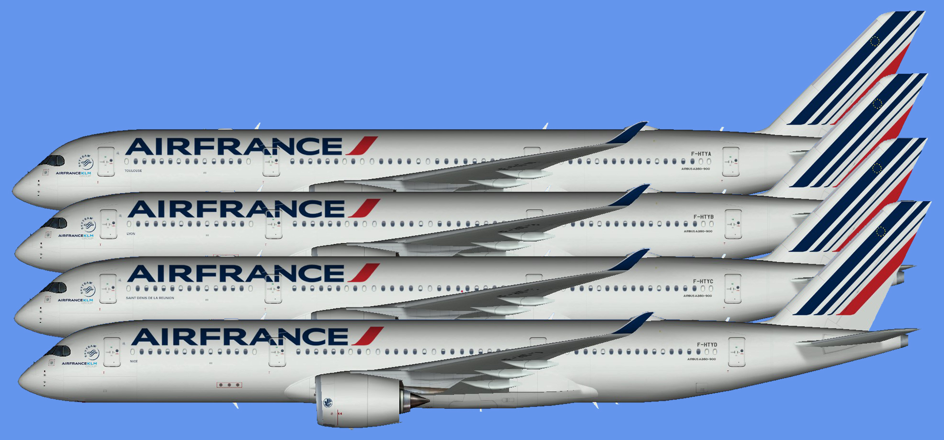 Air France A350-900 (FSP)