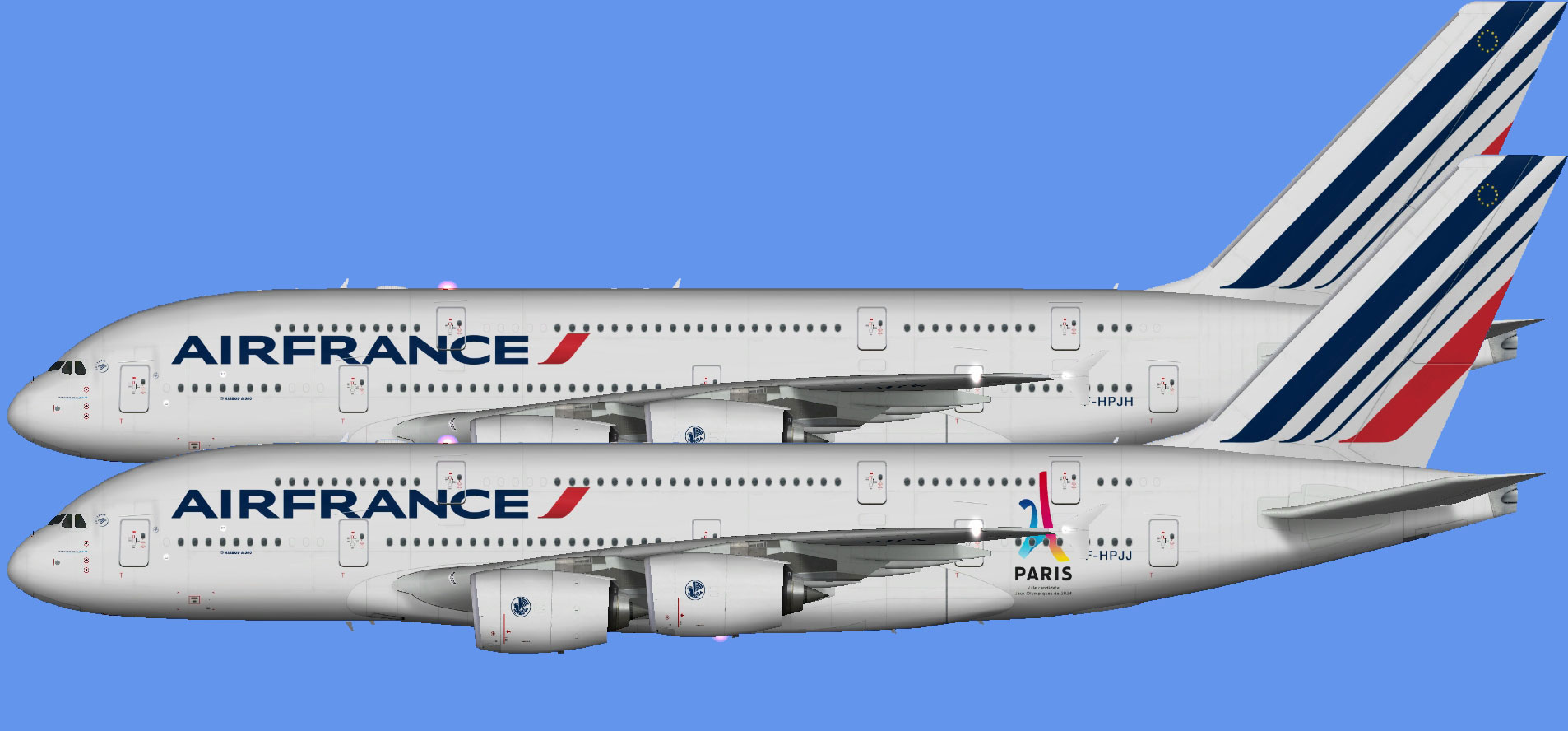 Air France A380 fleet (FSP)