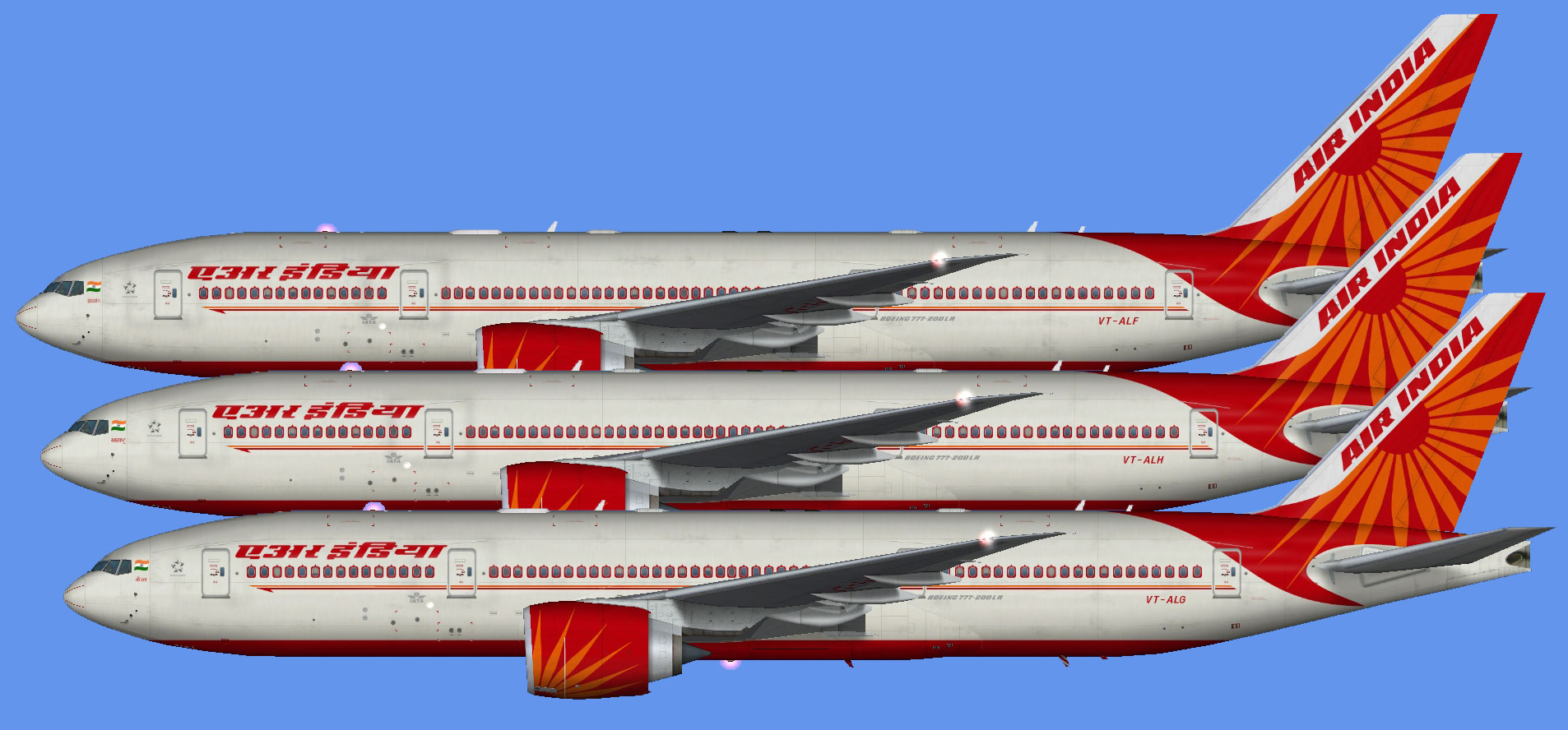 Air India Boeing 777-200LR (FSP)
