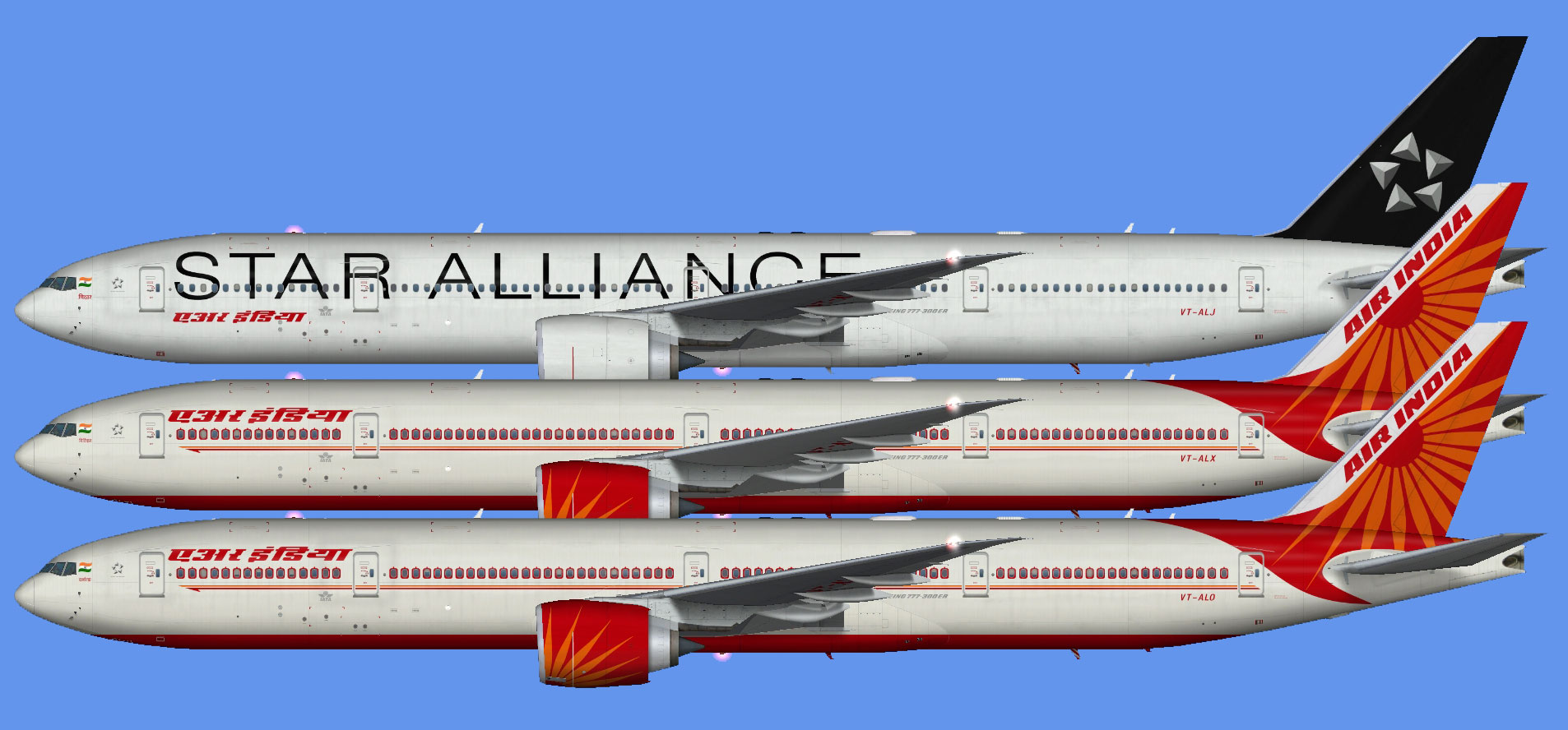 Air India 777-300ER (FSP)