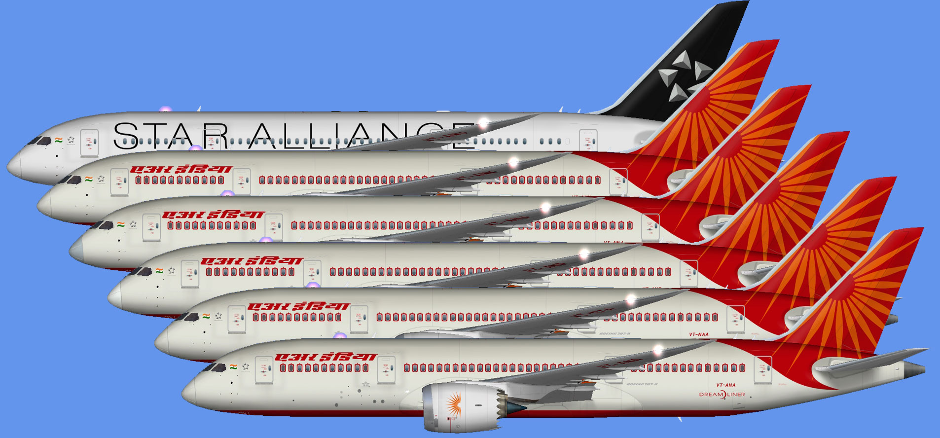 Air India Boeing 787-8 (FSP)
