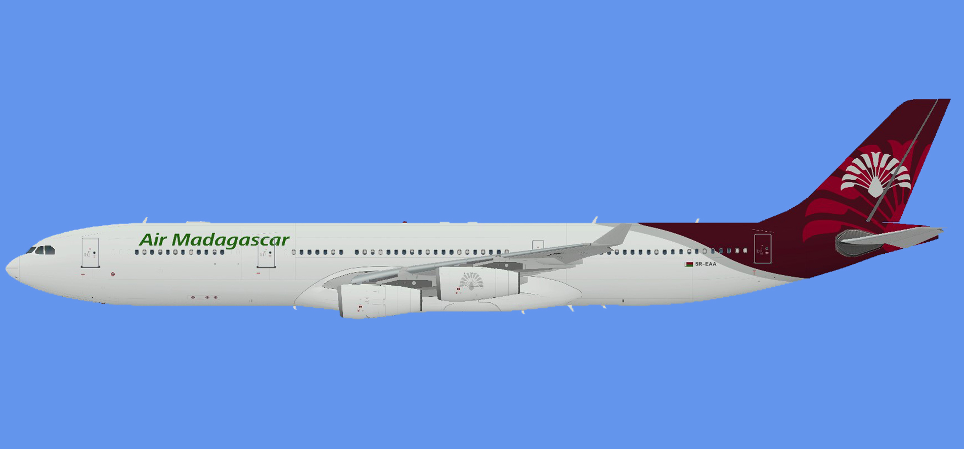 Air Madagascar A340 (AIG)