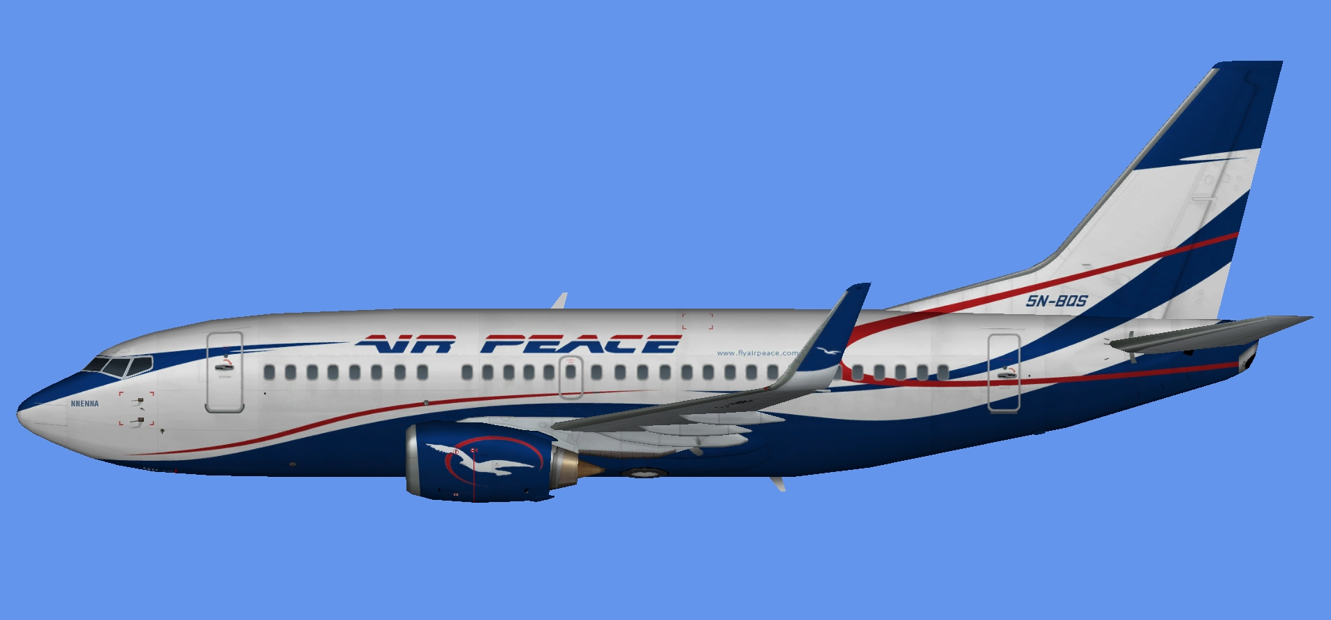 Air Peace Boeing 737-500