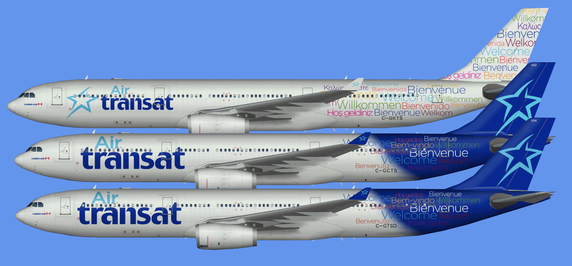 Air Transat Airbus A330-300 (TFS)