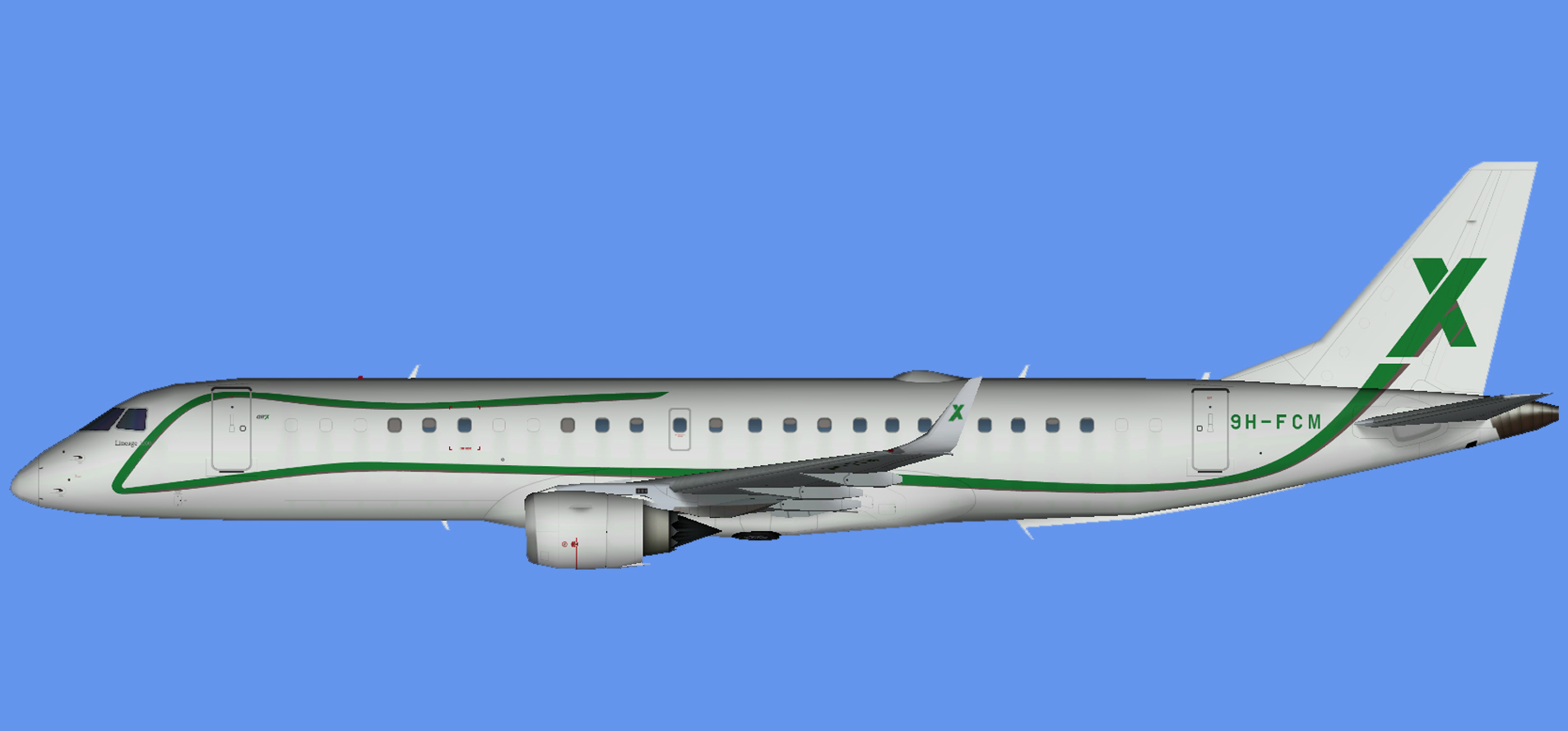 Air X Charter Embraer Lineage 1000