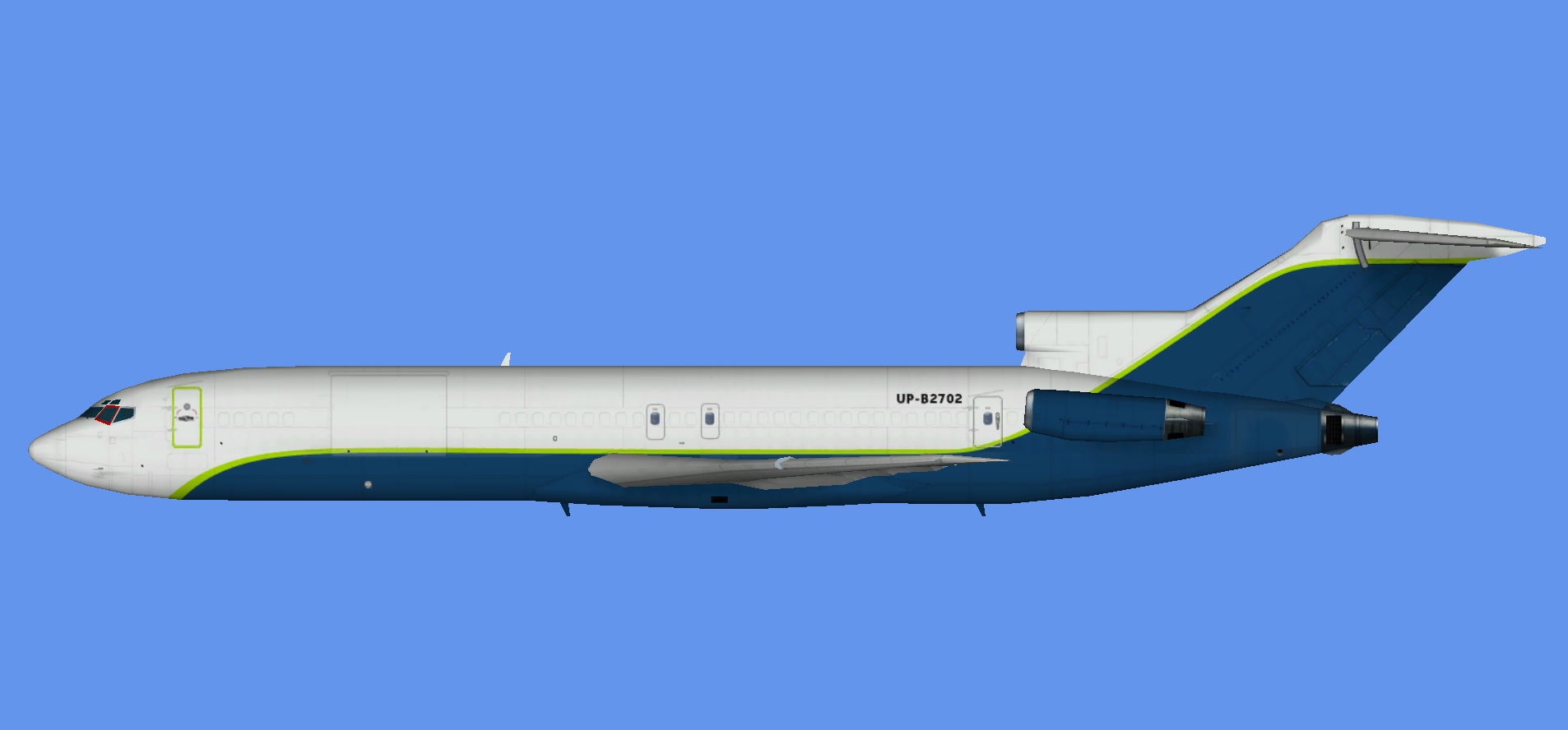 Air Almaty  Boeing 727-200