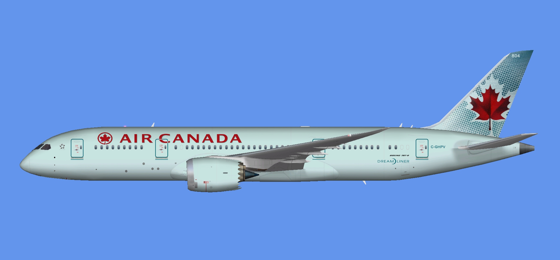 Air Canada 787-8 (UTT)