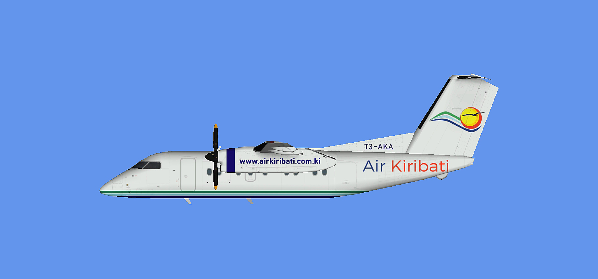 Air Kiribati Dash 8-100