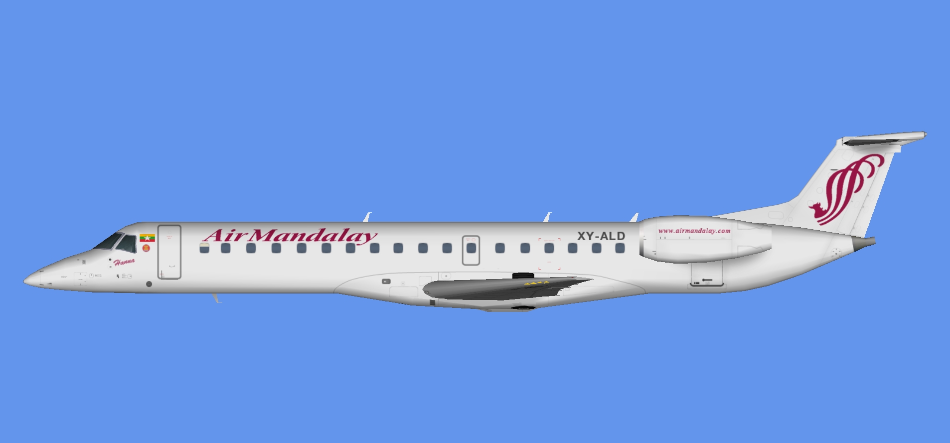 Air Mandalay ERJ-145