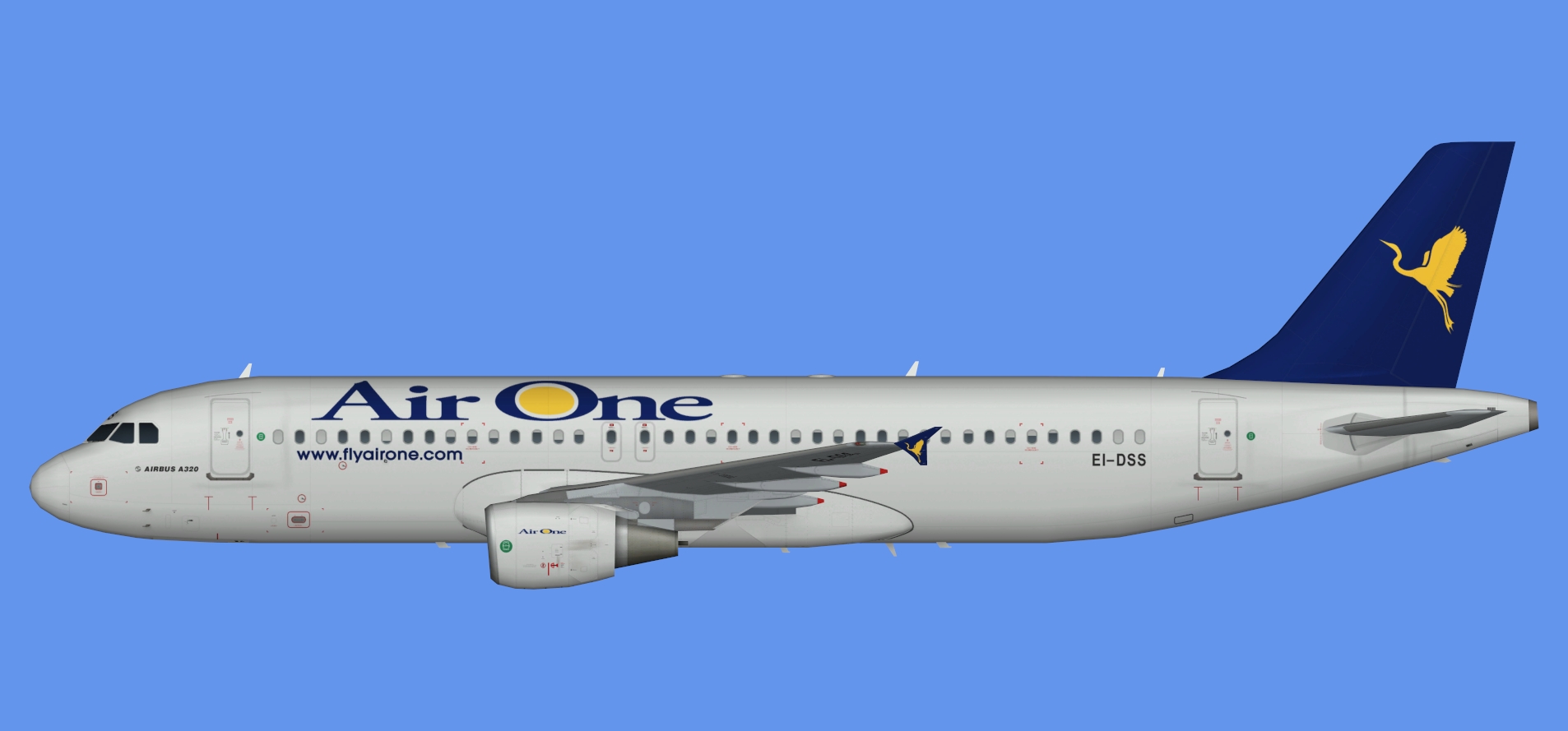 Alitalia Airbus A320 AirOne