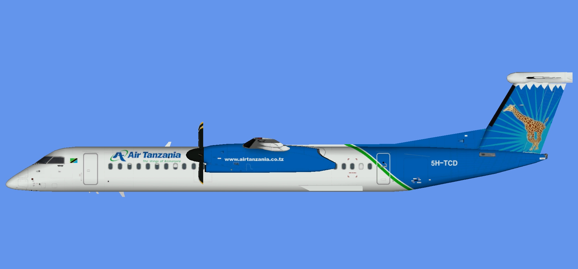 Air Tanzania Dash 8-400