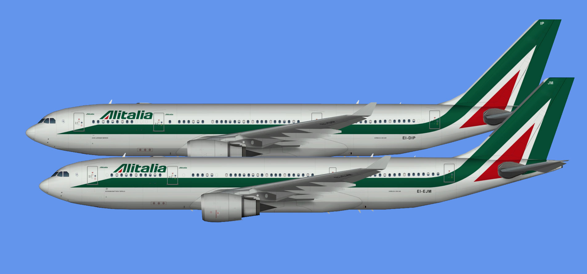 Alitalia A330-200 OC (TFS)