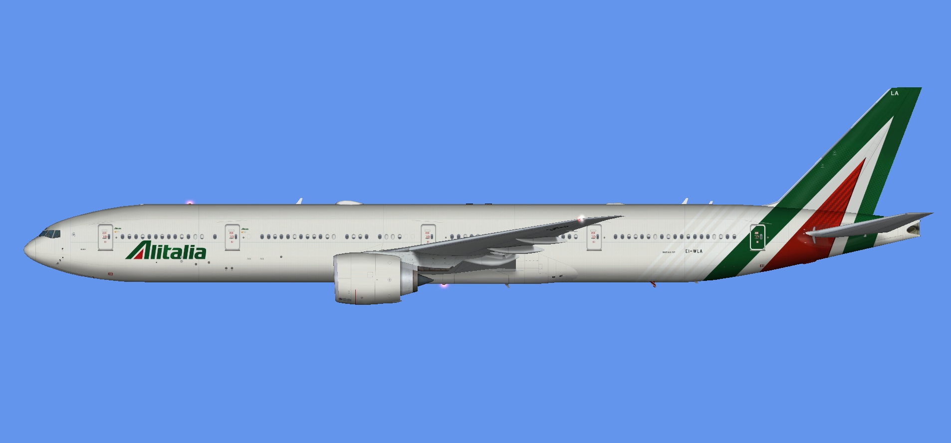 Alitalia Boeing 777-300ER (FSP)