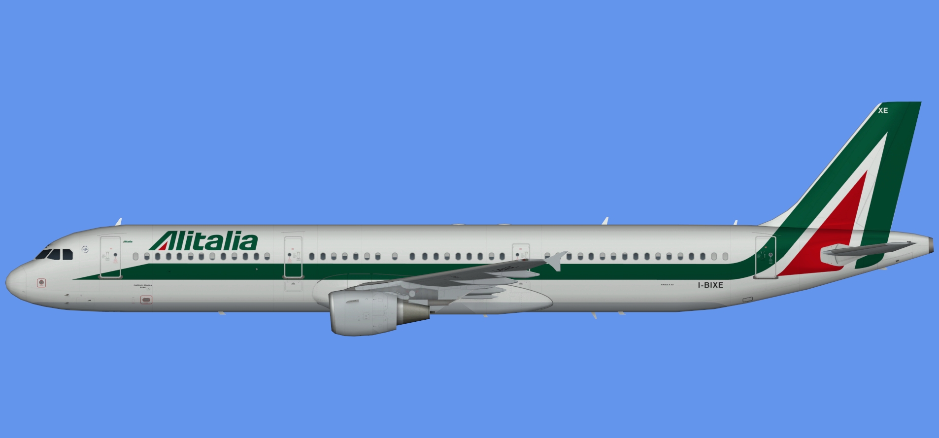 Alitalia Airbus A321 OC