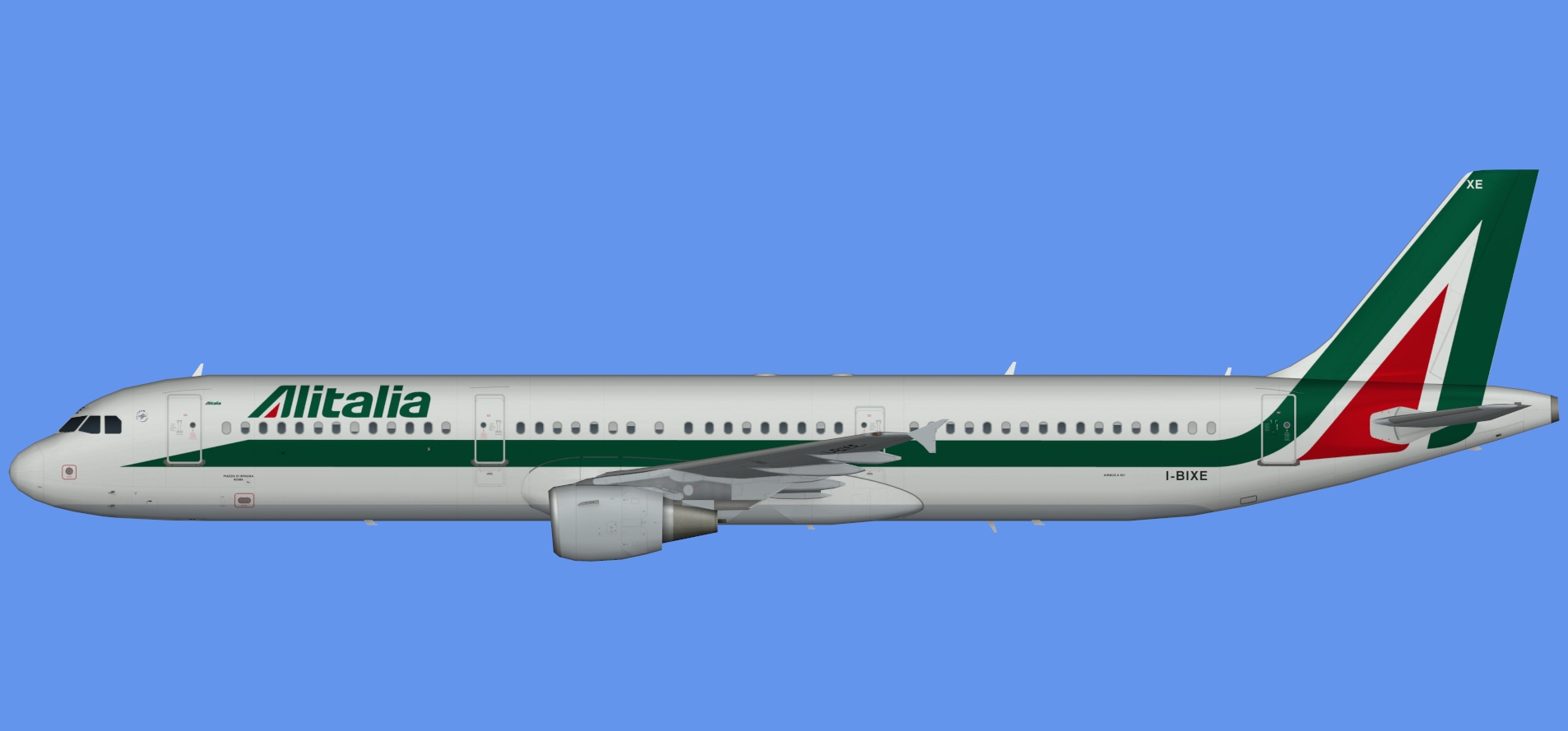 Alitalia Airbus A321 OC - The Flying Carpet Hub