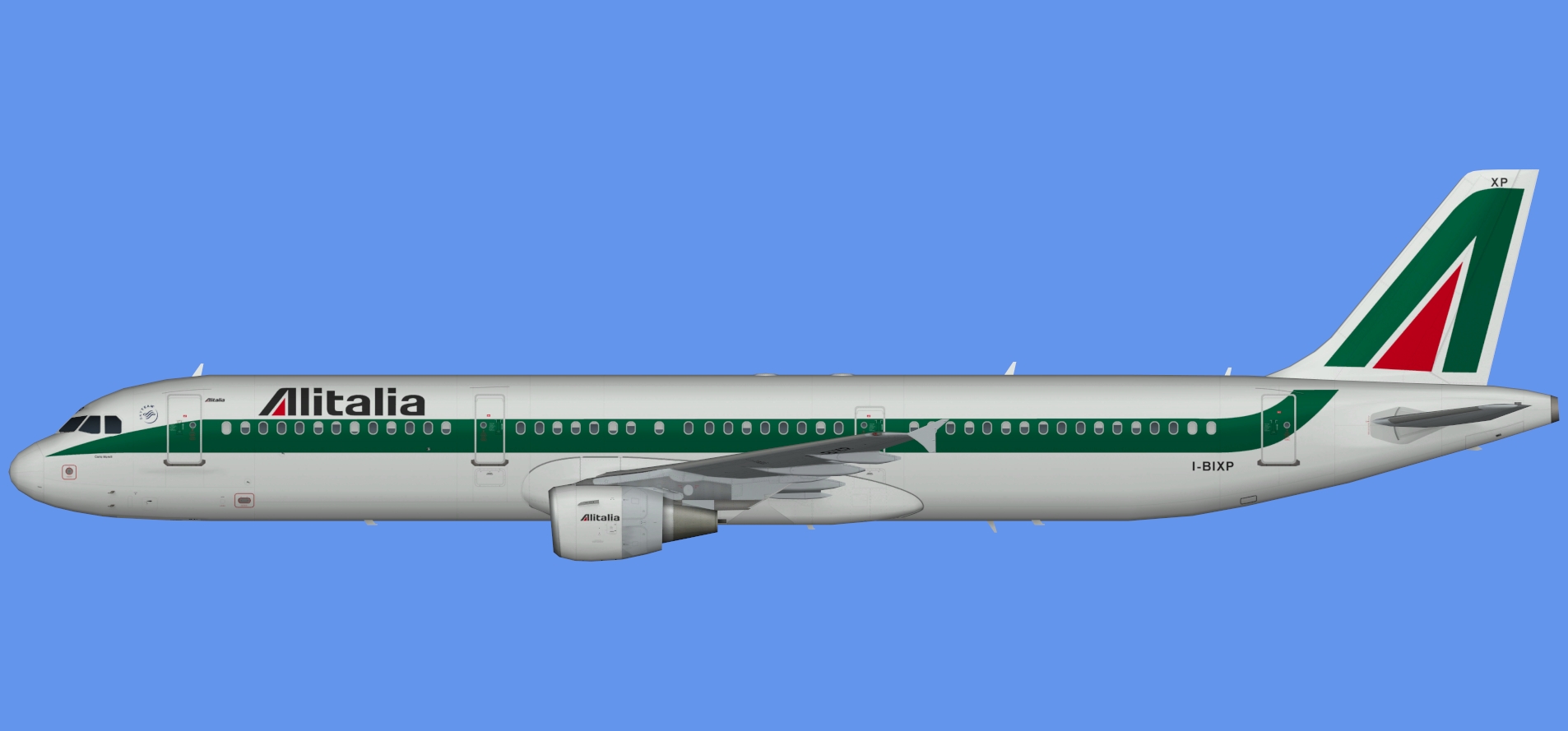 Alitalia Airbus A321 OOC