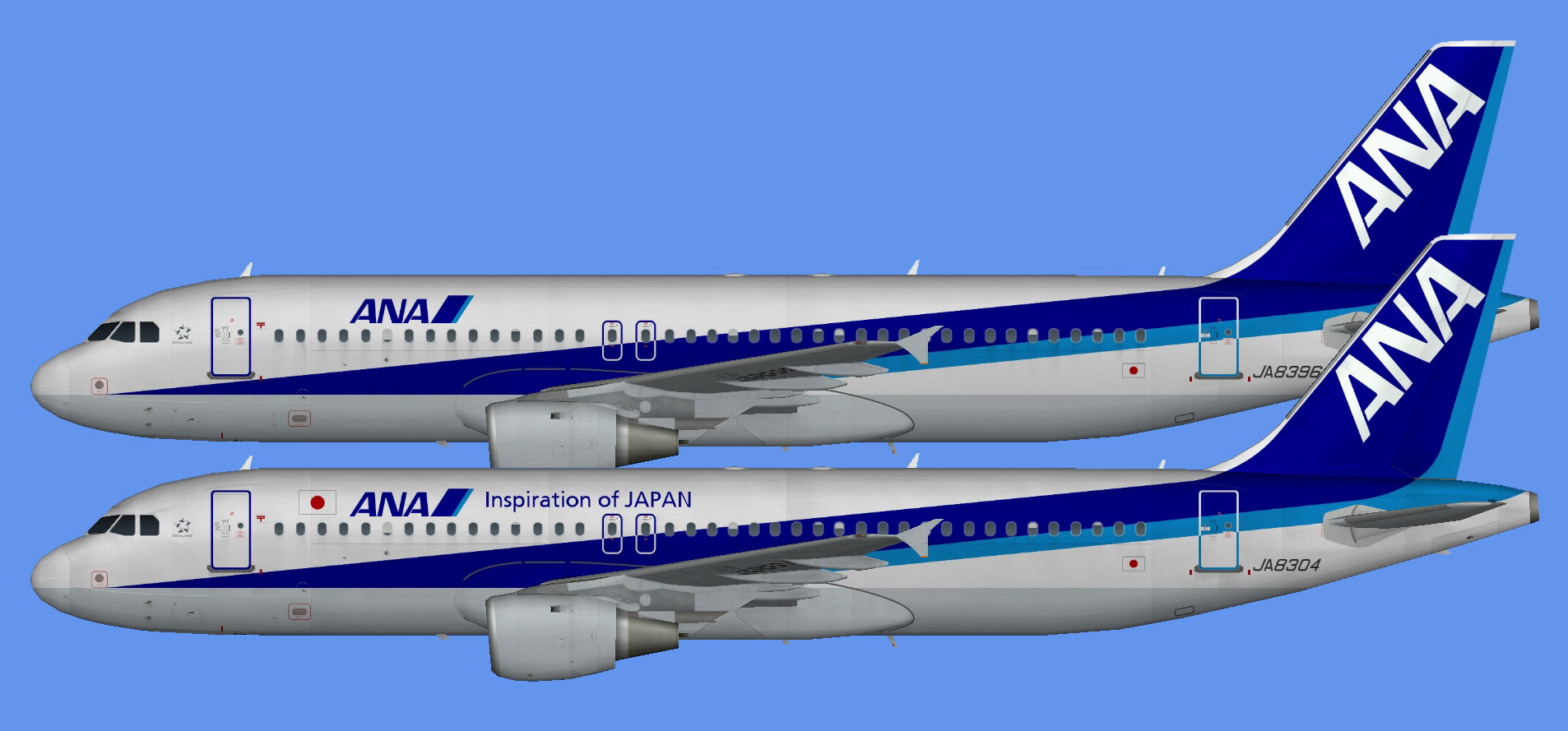 All Nippon Airways Boeing 737-500 - The Flying Carpet Hub