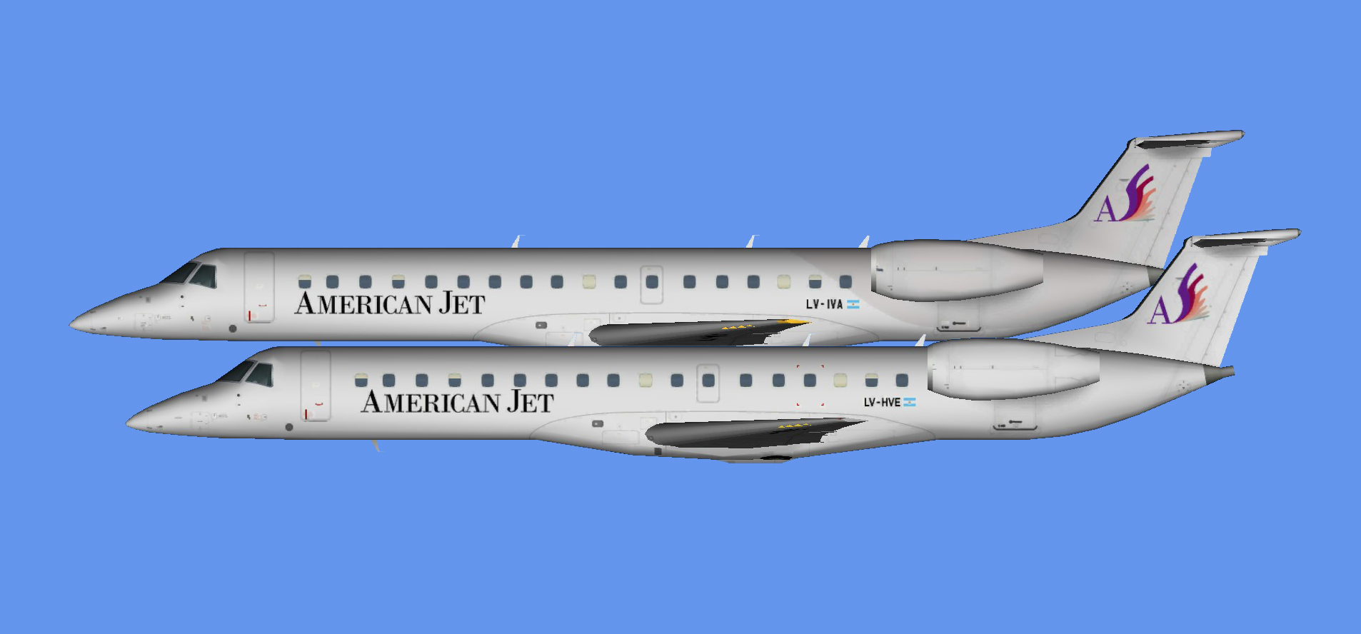 American Jet Embraer ERJ-145