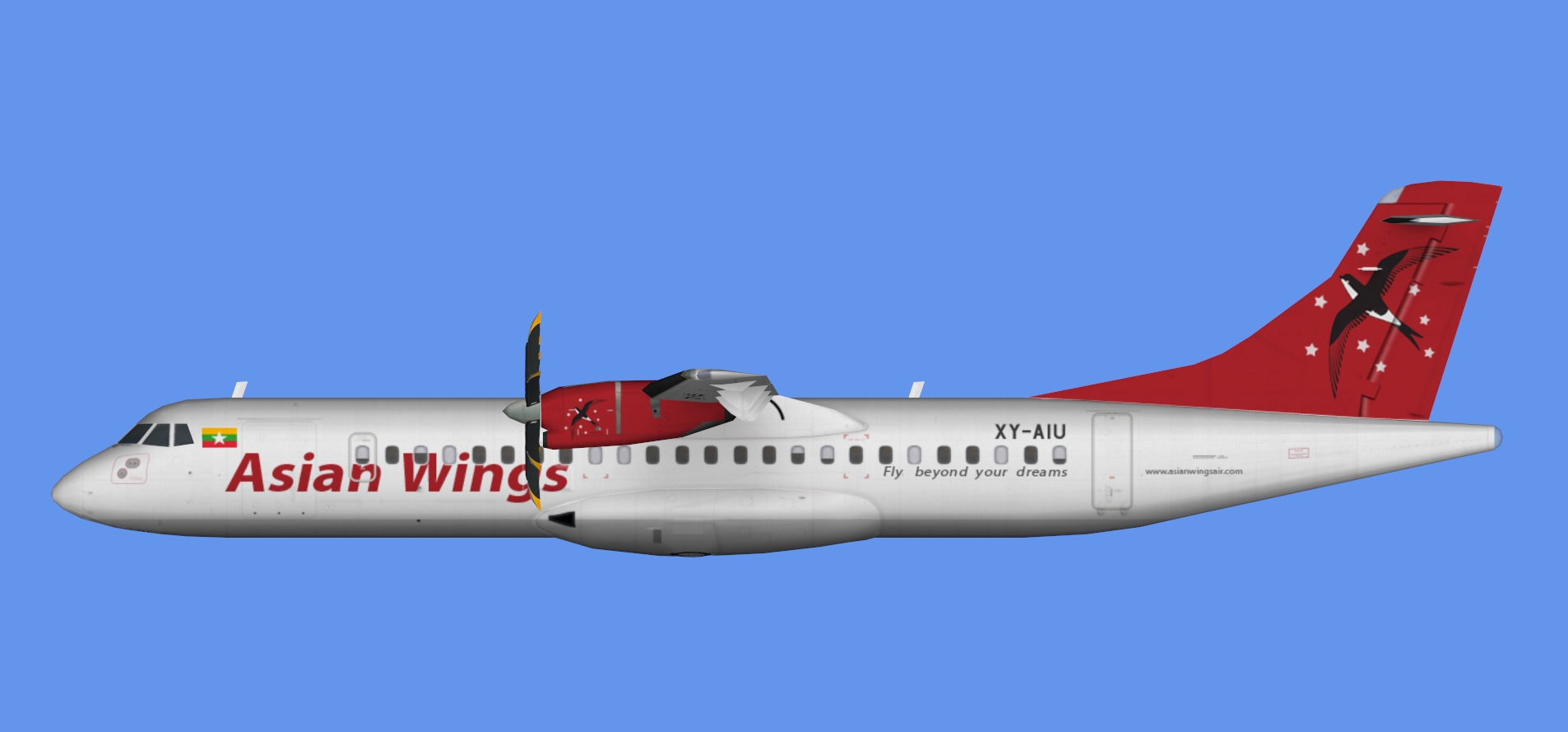 Asian Wings Airways ATR 72-500