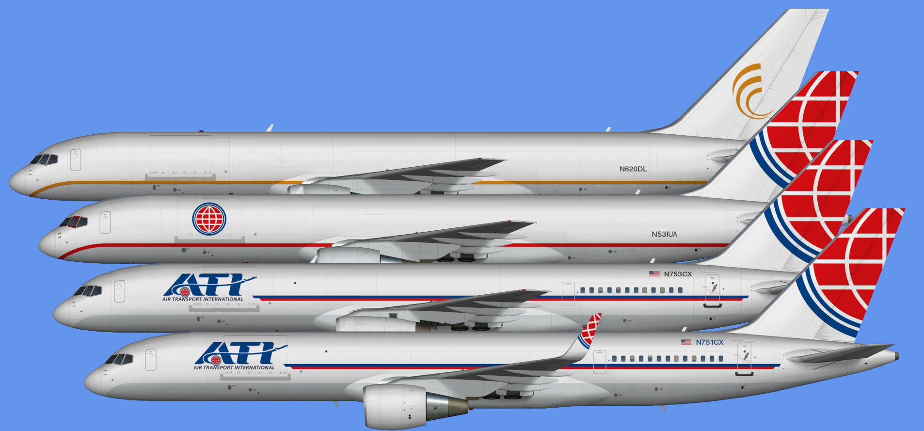 Air Transport International Boeing 757