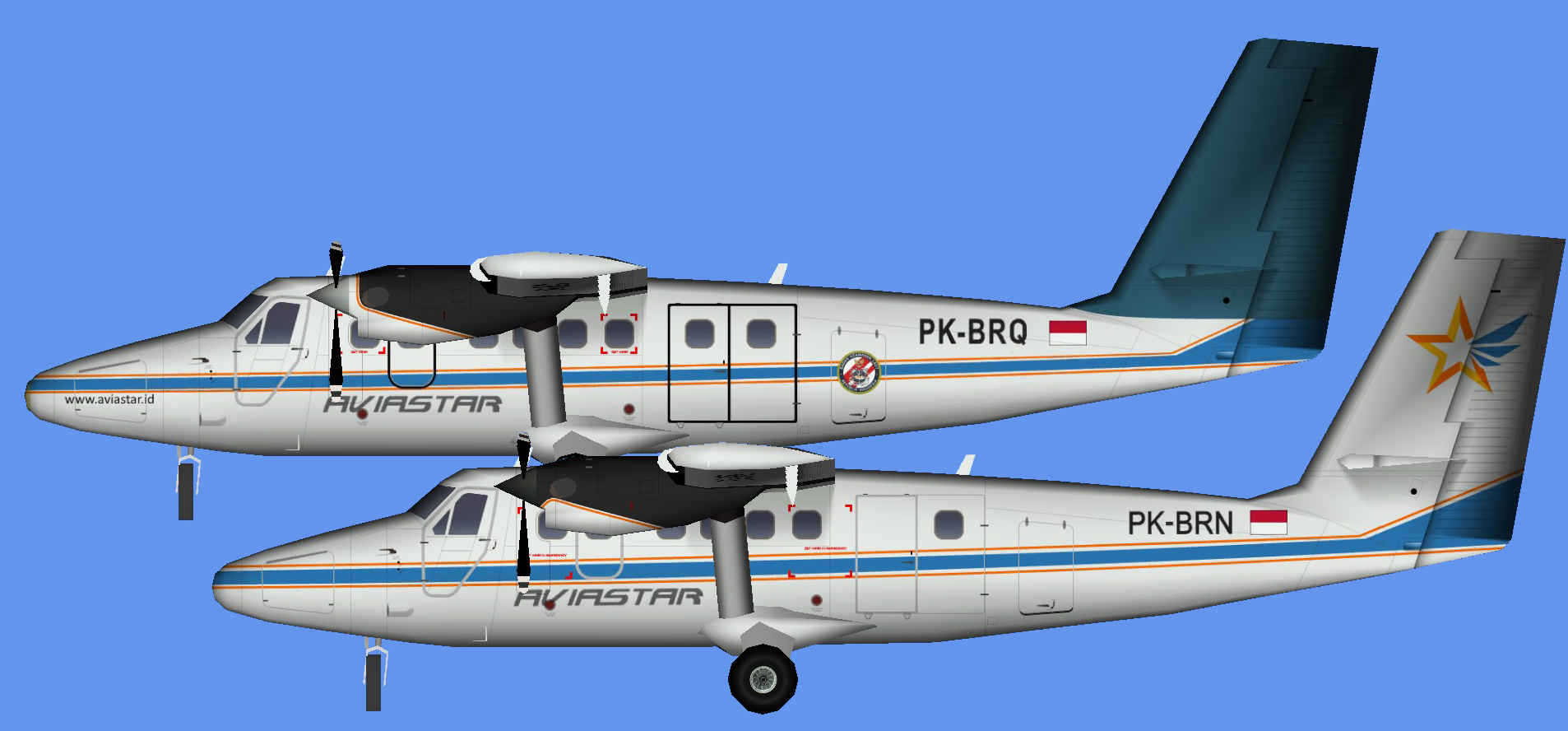 Aviastar Indonesia DHC-6 300