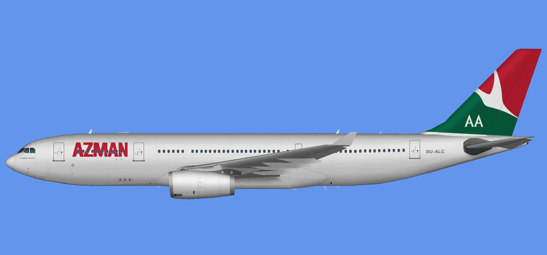 Azman Air Airbus A330-200 (TFS)
