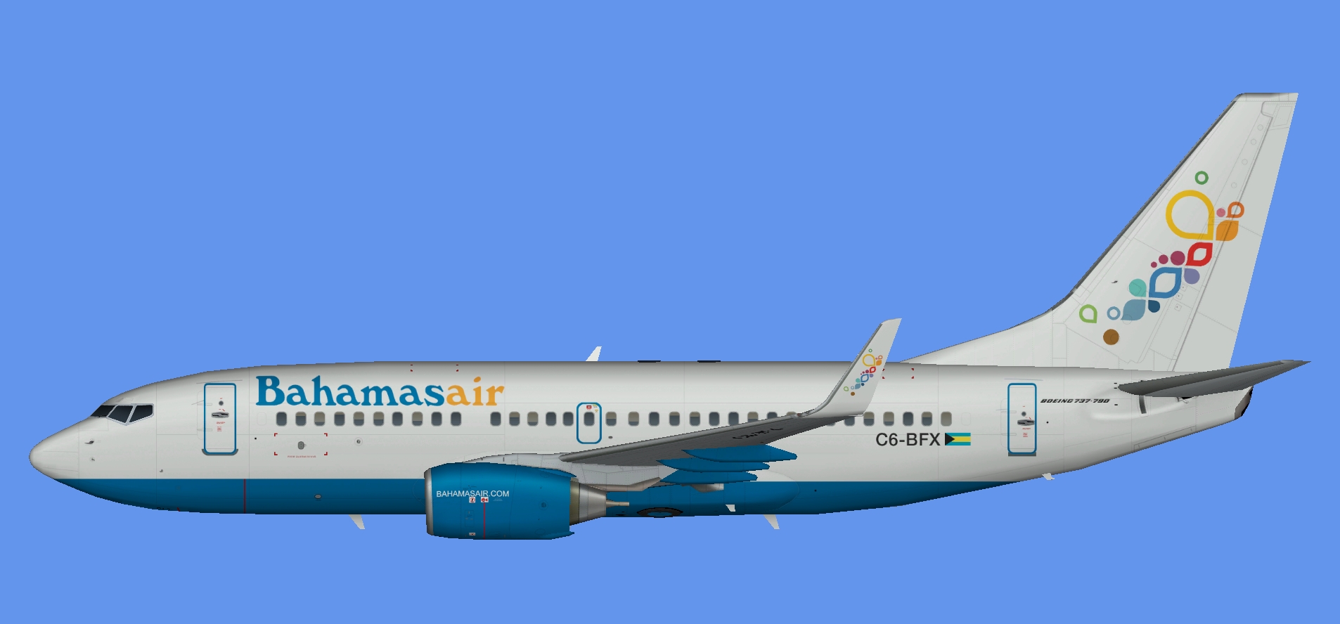 Bahamasair Boeing 737-700