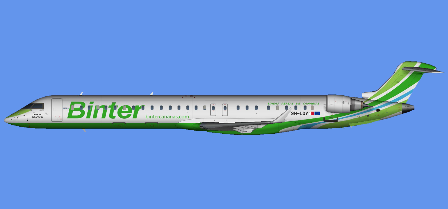 Binter Canarias Bombardier CRJ-1000