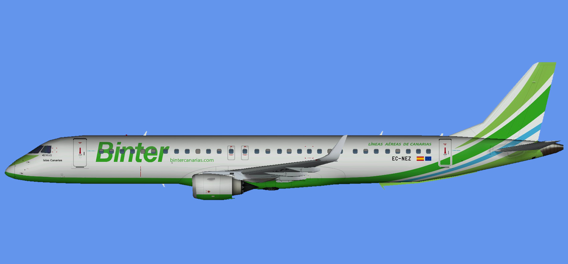 Binter Canarias Embraer 195 E2
