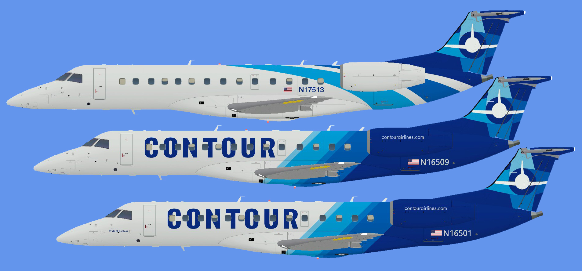 Contour Airlines ERJ-135