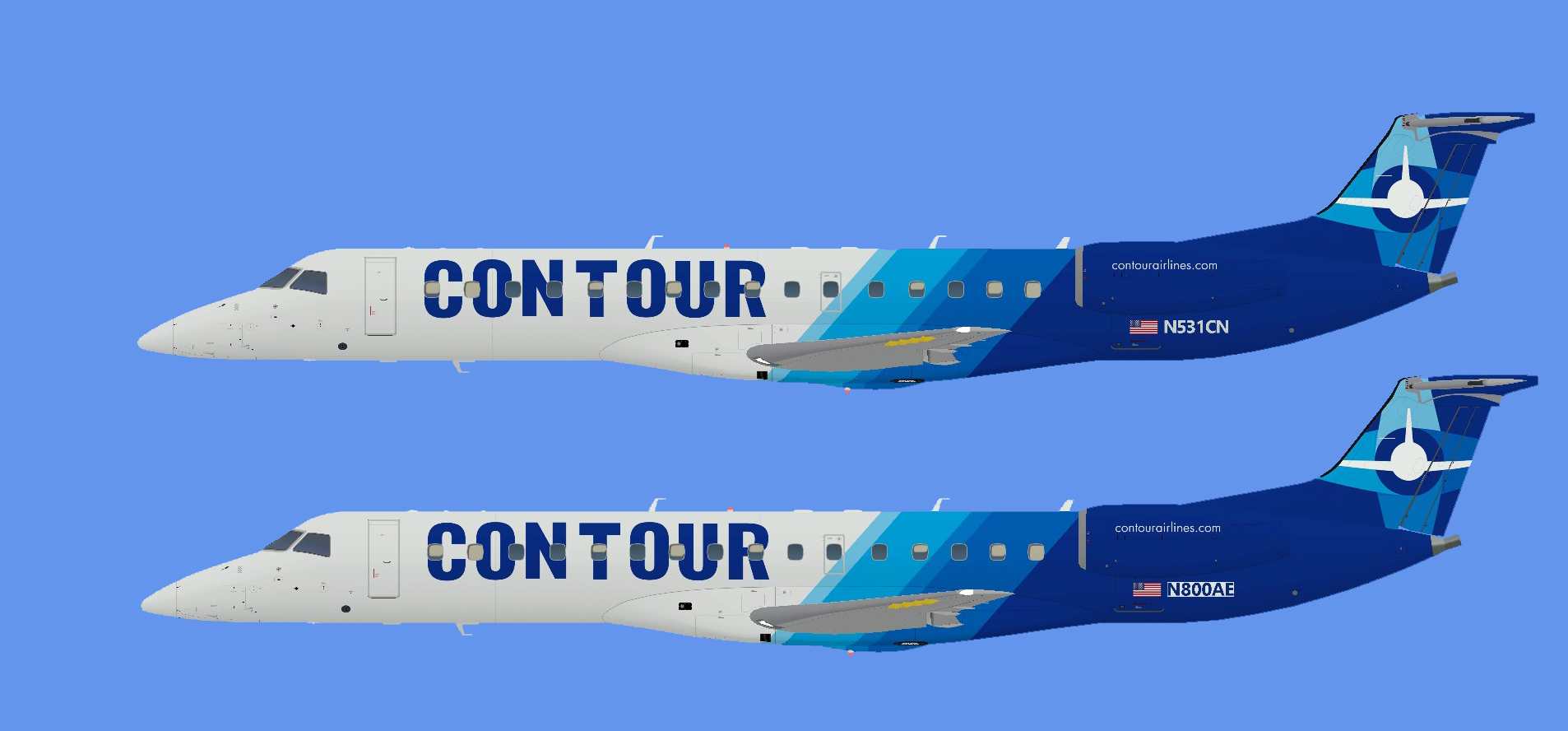 Contour Airlines ERJ-140