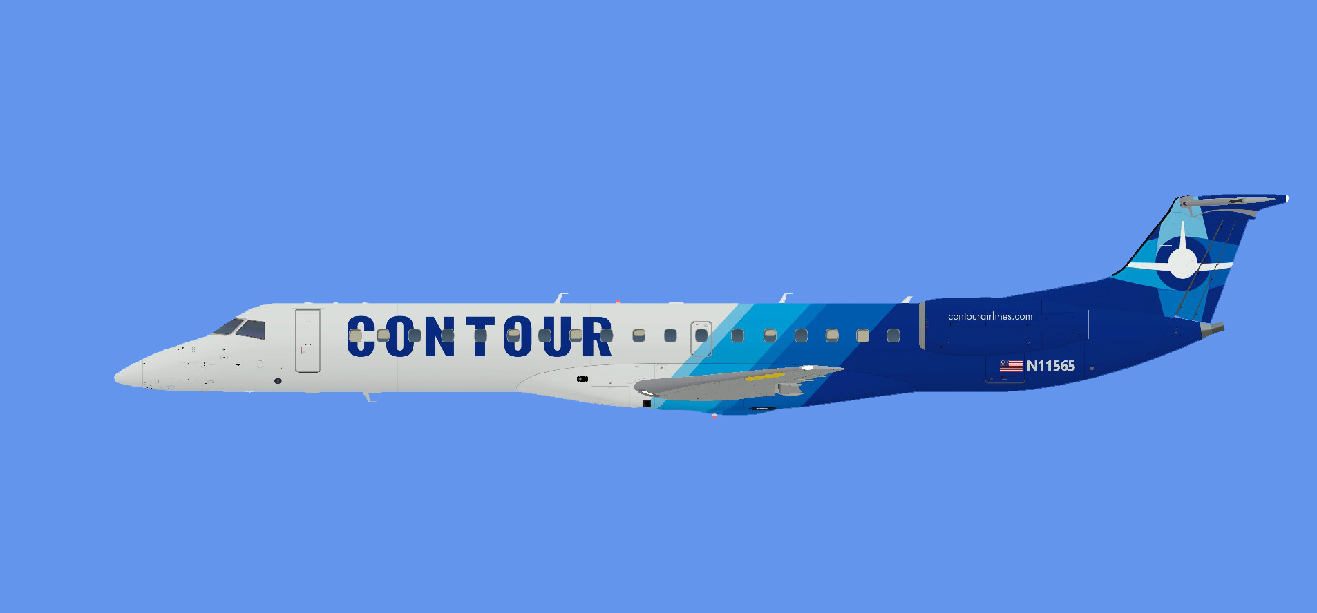 Contour Airlines ERJ-145