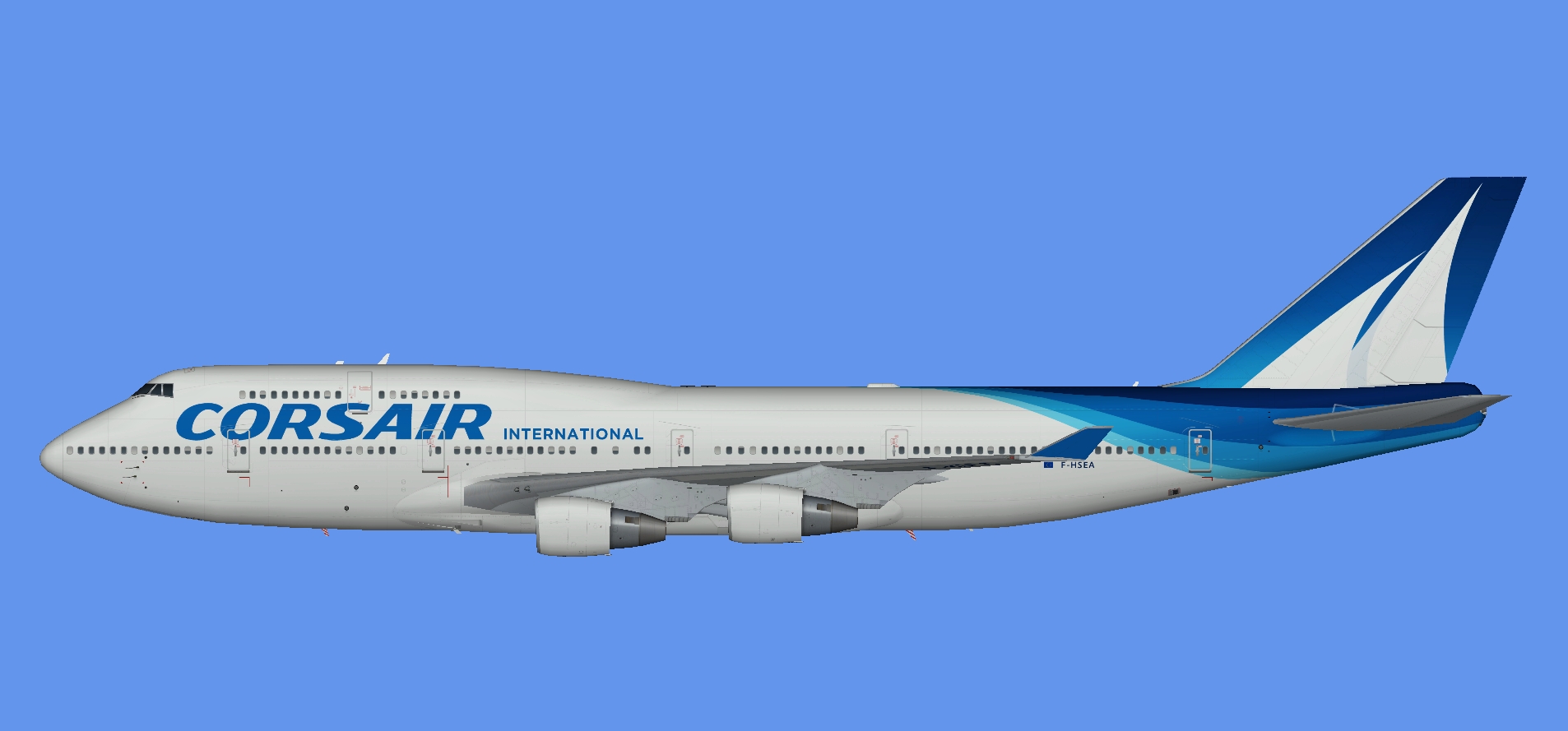 Corsair Boeing 747-400