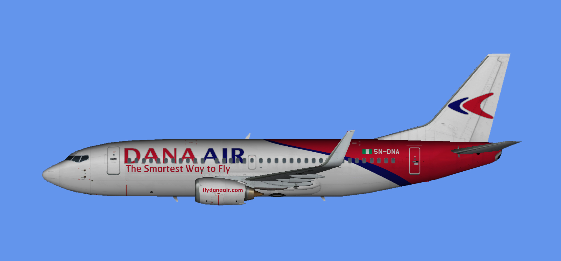 Dana Air Boeing 737-300
