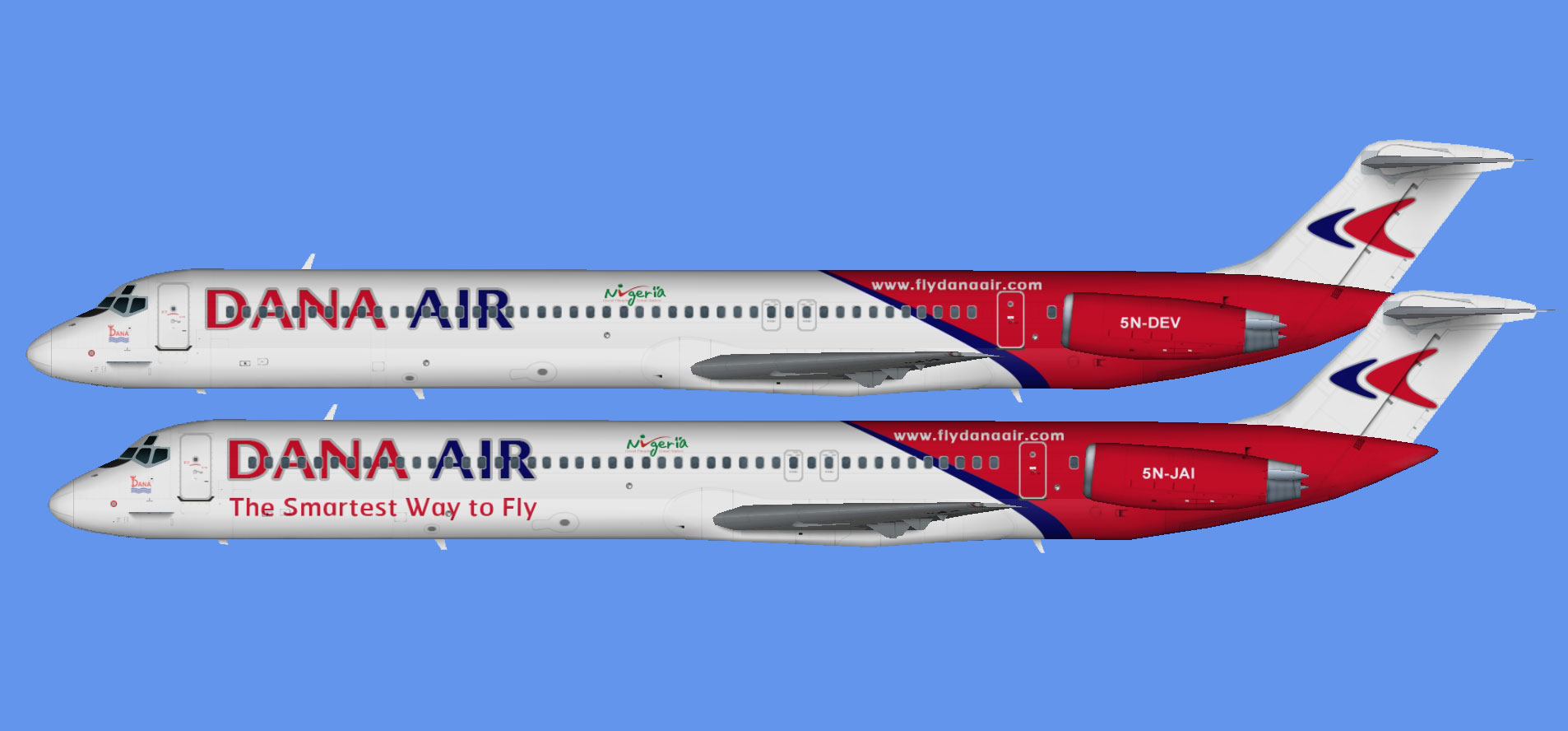 Dana Air MD-80