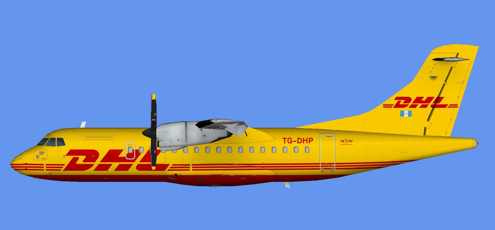 DHL de Guatemala ATR 42