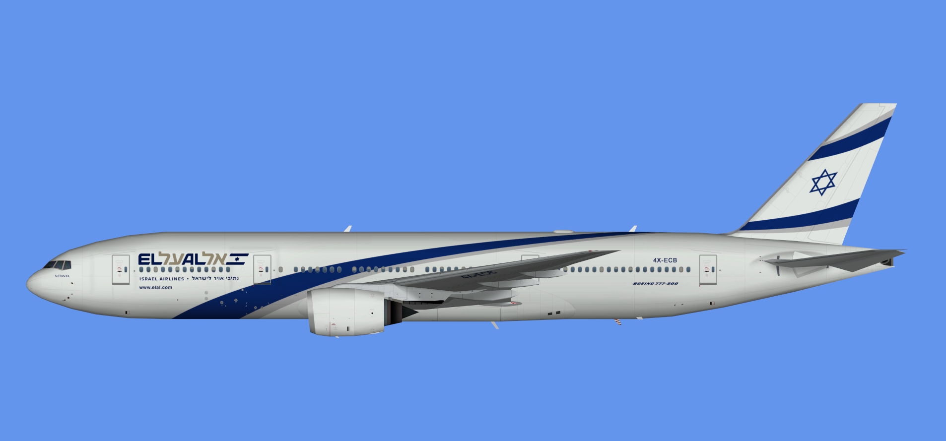 El Al 777-200 (TFS)