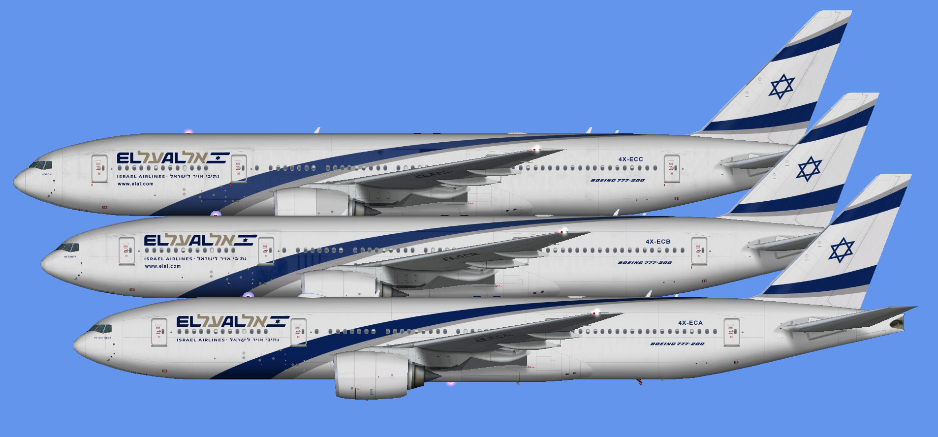 El Al 777-200 (FSP)