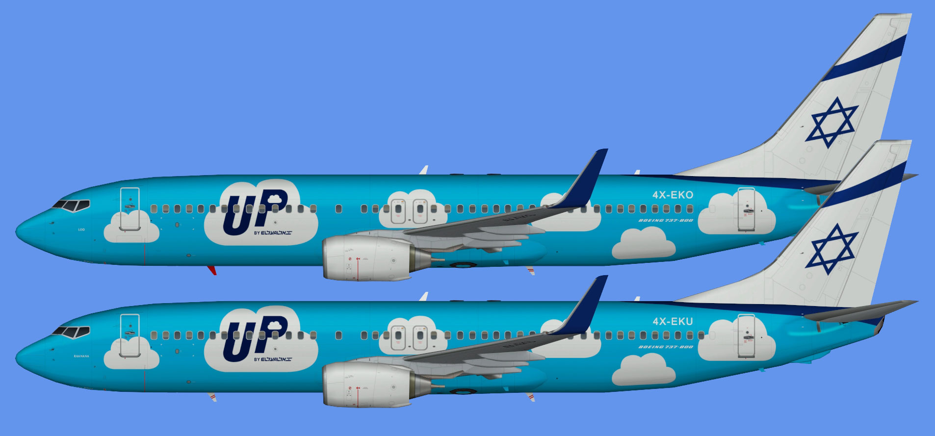 Up Boeing 737-800w