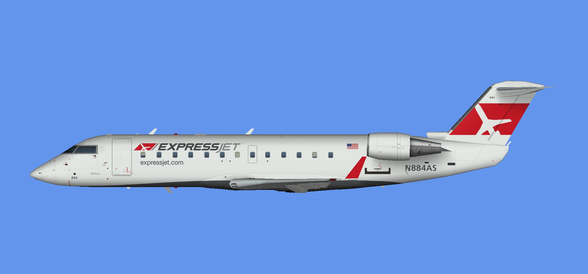 ExpressJet Airlines CRJ-200